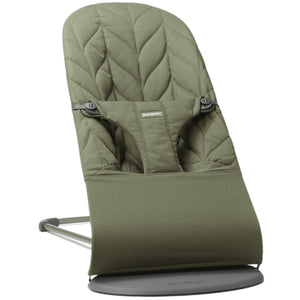 Babywippe BLISS WOVEN Petal Quilt – Dunkelgrün