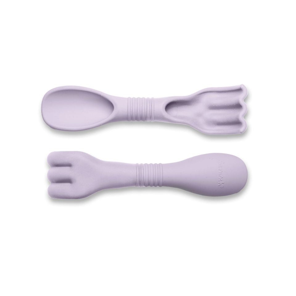 Harke und Schaufel 2in1 – Lila - Tublu.de