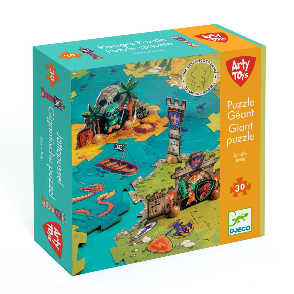 Puzzle aus Pappe Arty Toys  - Schlacht - Tublu.de