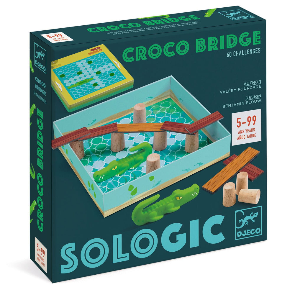 Logikspiel SoLogic – Croco Bridge - Tublu.de