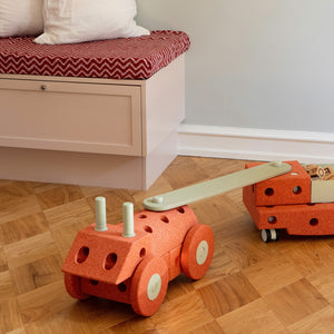 Beams Balance Board – Burnt Orange/Dusty Green 2 Stück - Tublu.de