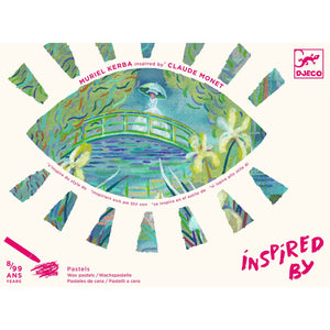 Kunstset Inspirationen – Wasserlilien - Tublu.de