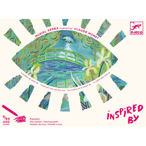 Kunstset Inspirationen – Wasserlilien - Tublu.de