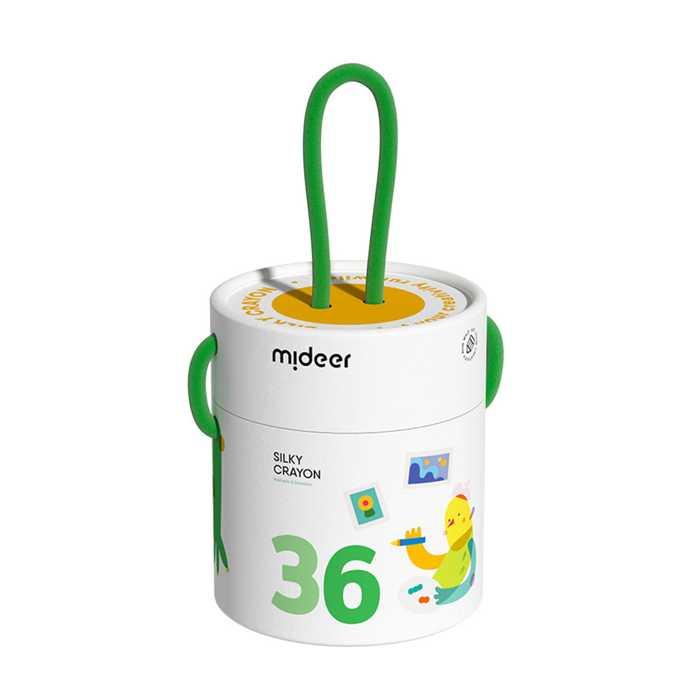 Eimer mit schnell trocknenden, weichen, abwaschbaren Buntstiften – 36 Farben
