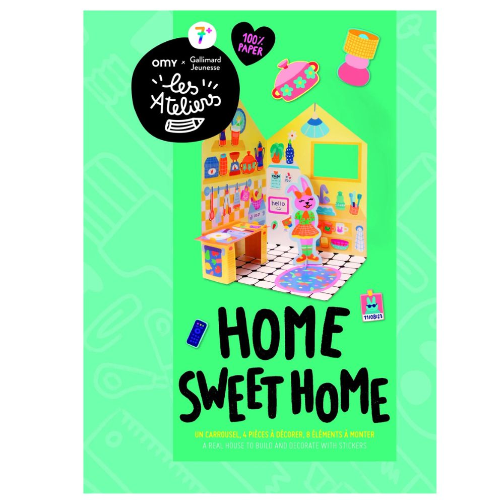 Kreativset OMY x Gallimard – Home Sweet Home - Tublu.de