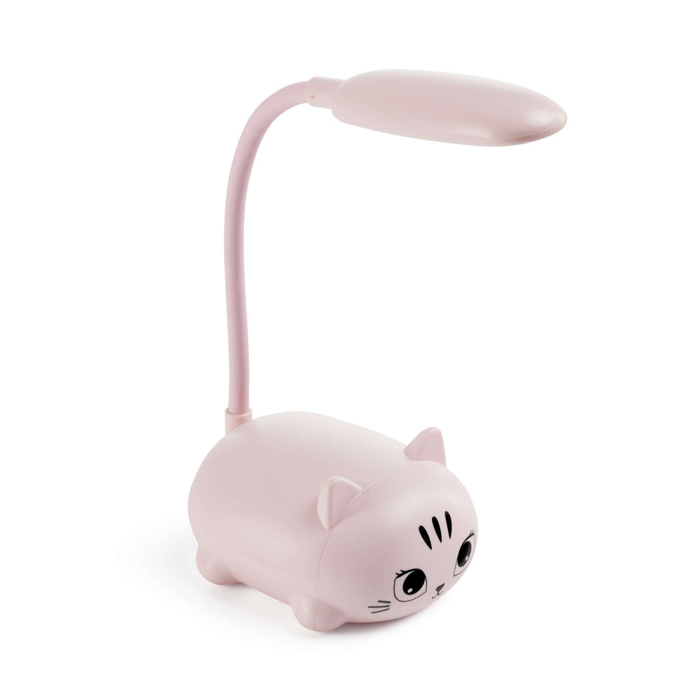 LED-Lampe – Rosa Kätzchen