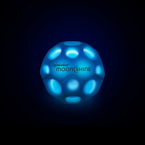 Leuchtender Moonshine Ball - blau