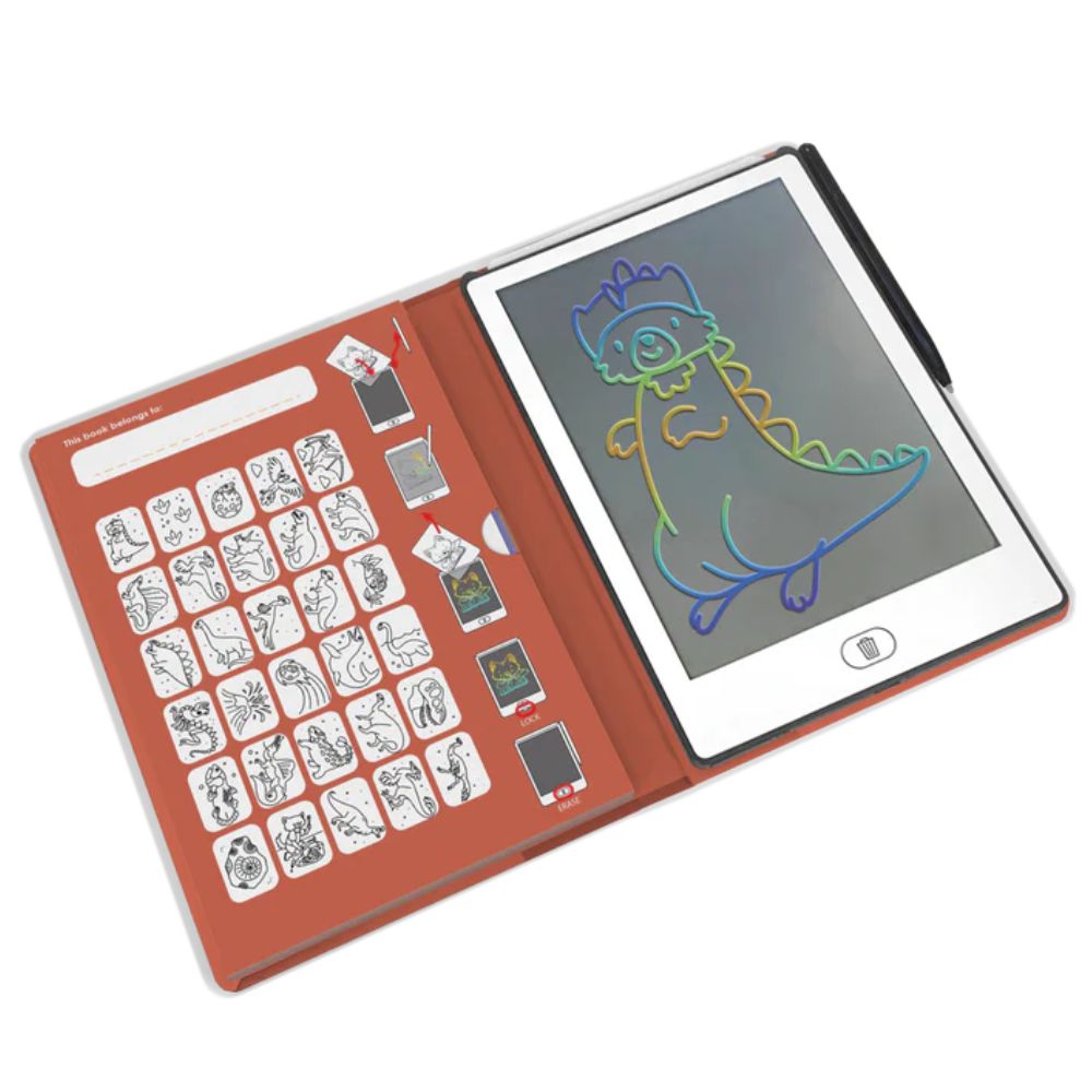 Leuchttafel Kidydraw Mini – Dinosaurier - Tublu.de