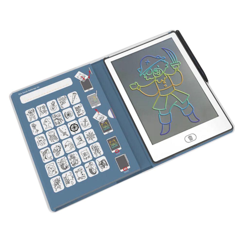 Leuchttafel Kidydraw Mini – Ozean & Piraten - Tublu.de