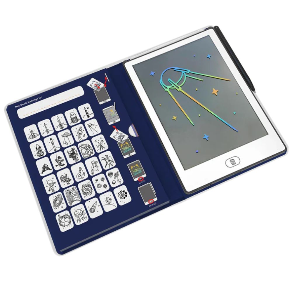 Leuchttafel Kidydraw Mini – Galaxie - Tublu.de