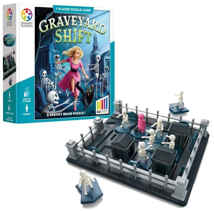 Gra logiczna Smart Games - Graveyard Shift (ENG)