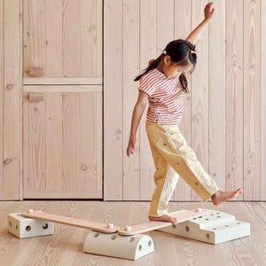 Balancierbretter  Beams – 2er-Set in Soft Rose