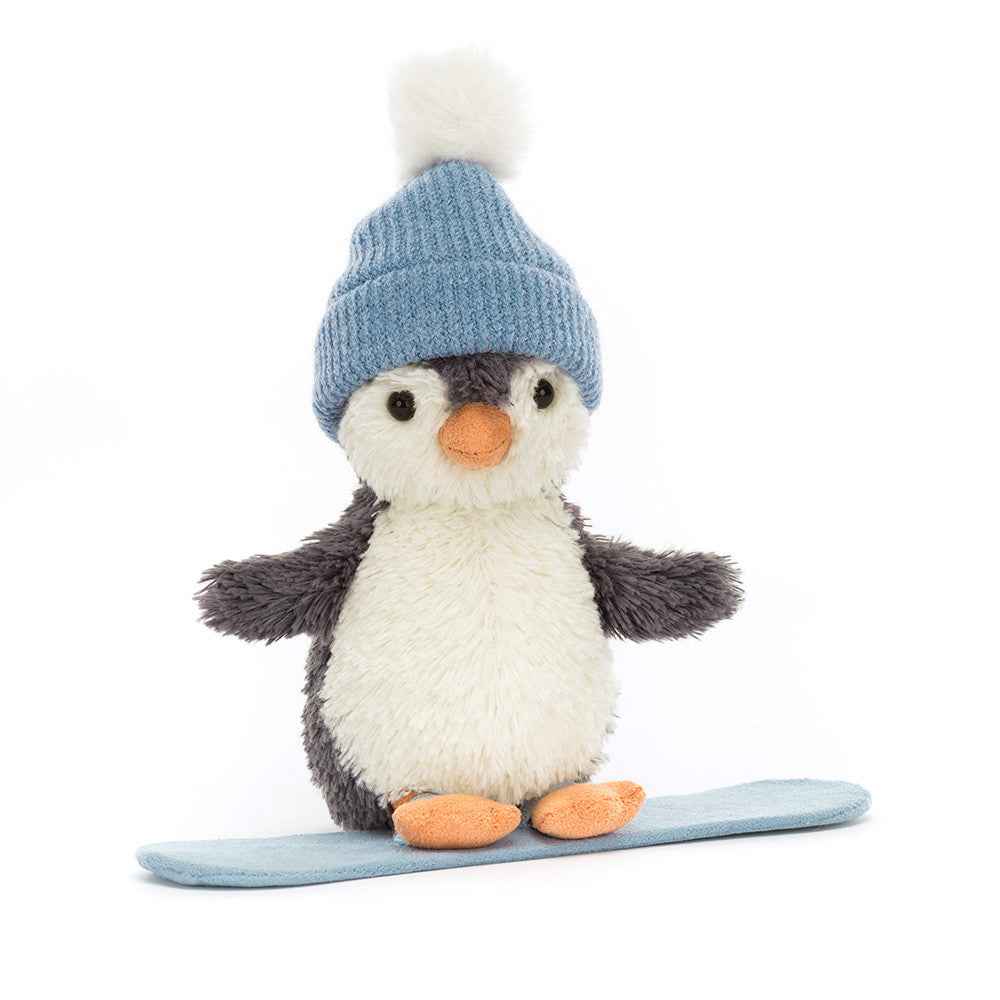 Pluszowy Pingwin na Snowboardzie Jellycat 12 cm