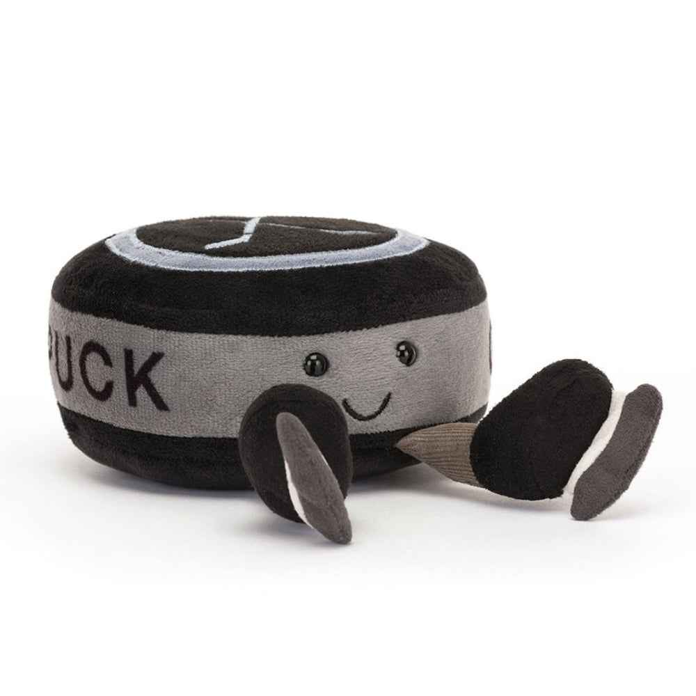 Wesoły Krążek Hokejowy Jellycat 12 cm