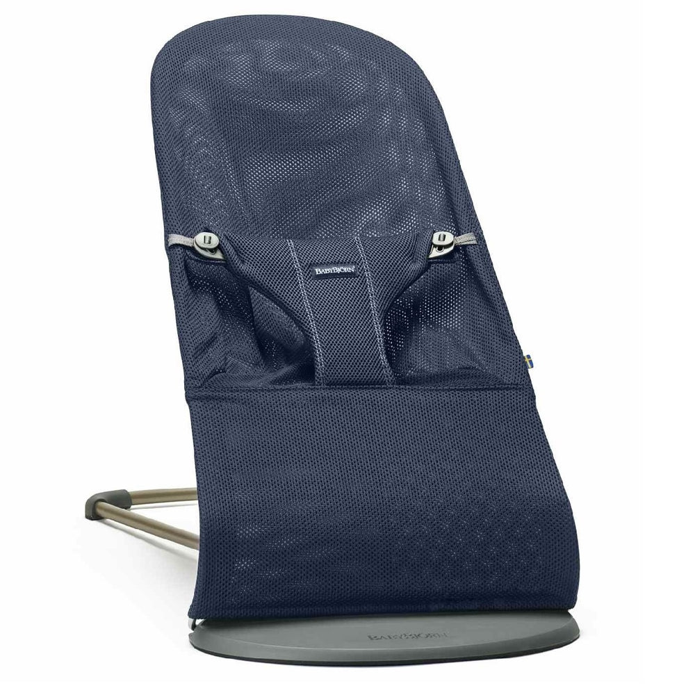 Babywippe BLISS MESH – Marineblau