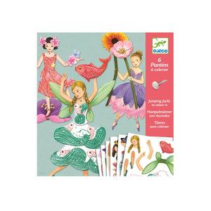 Kunstset mit beweglichen Elementen  – Feen - Tublu.de