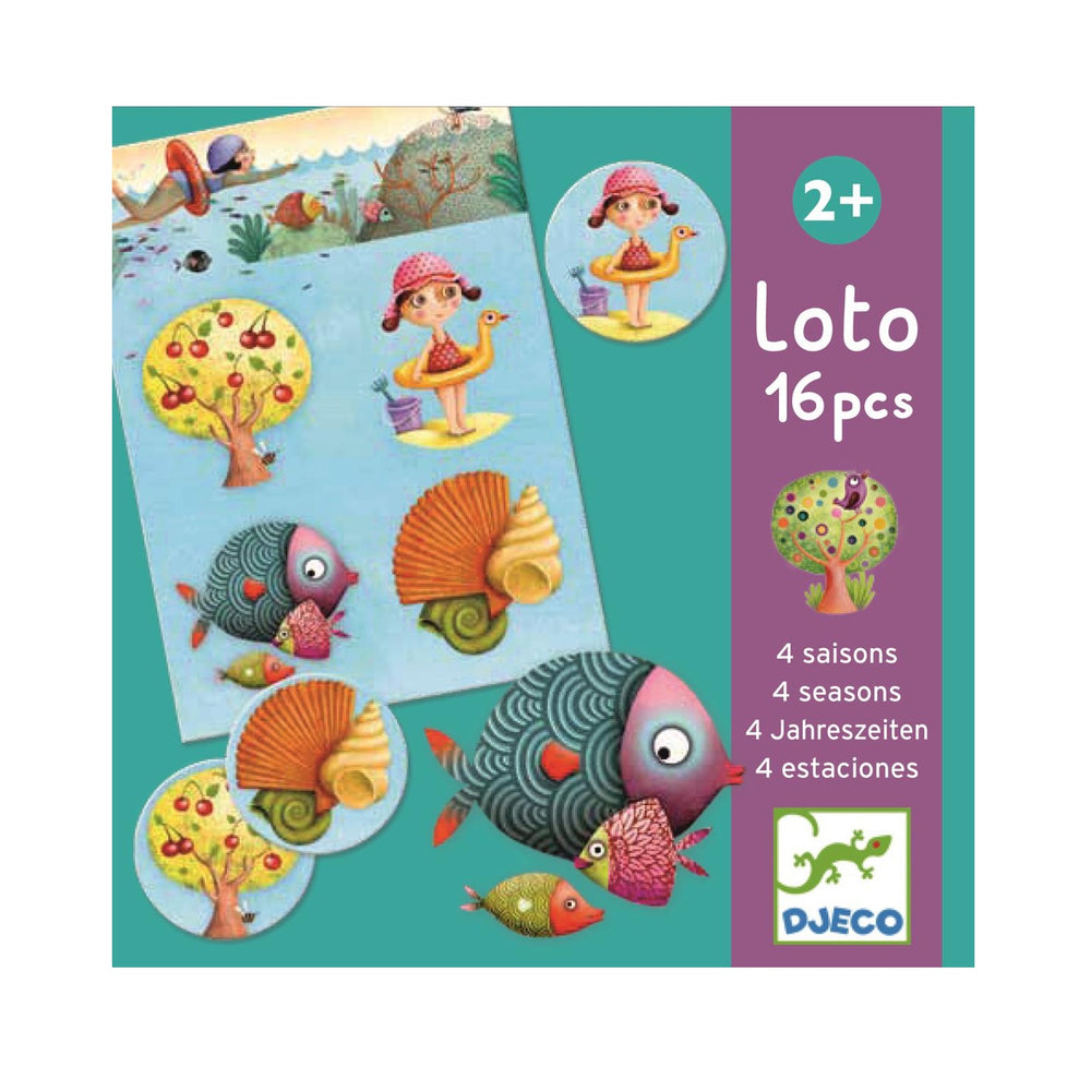 Lernspiel Lotto  – 4 Jahreszeiten - Tublu.de