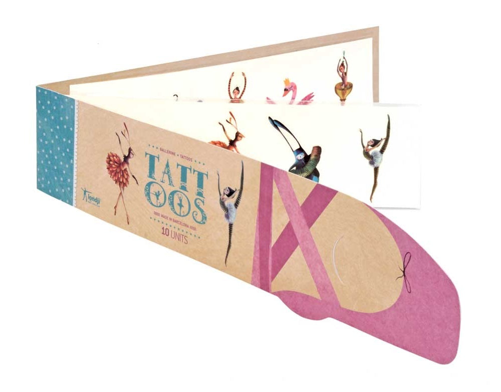 Tattoos für Kinder – Ballerina - Tublu.de
