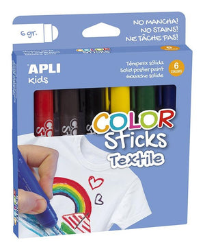 Textilstifte – 6 Farben - Tublu.de