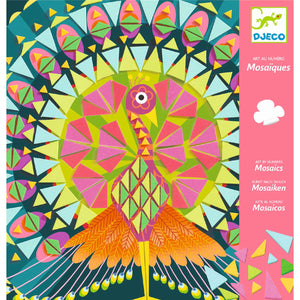 Kunstset – Schaumstoffmosaike – Pfau und Eule - Tublu.de