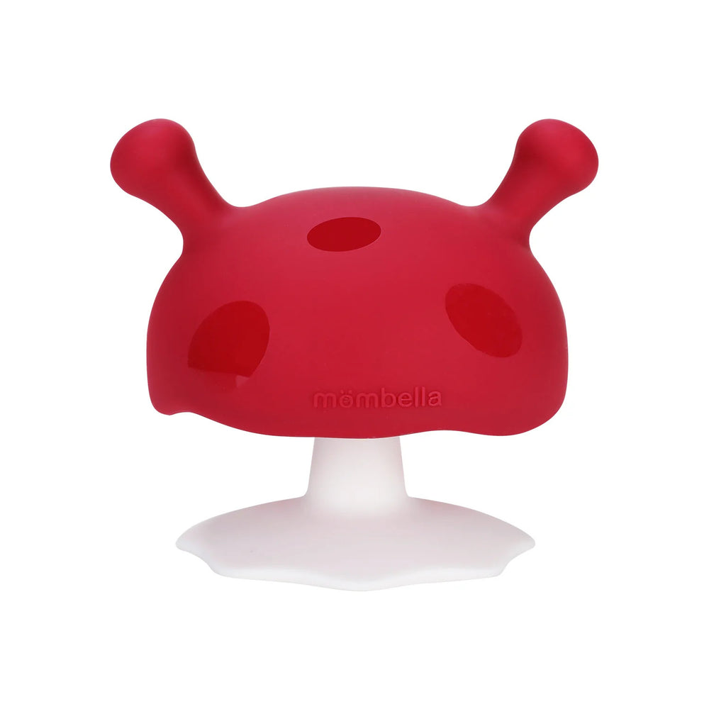 Beruhigungsbeißring – Mushroom Chimney Red - Tublu.de