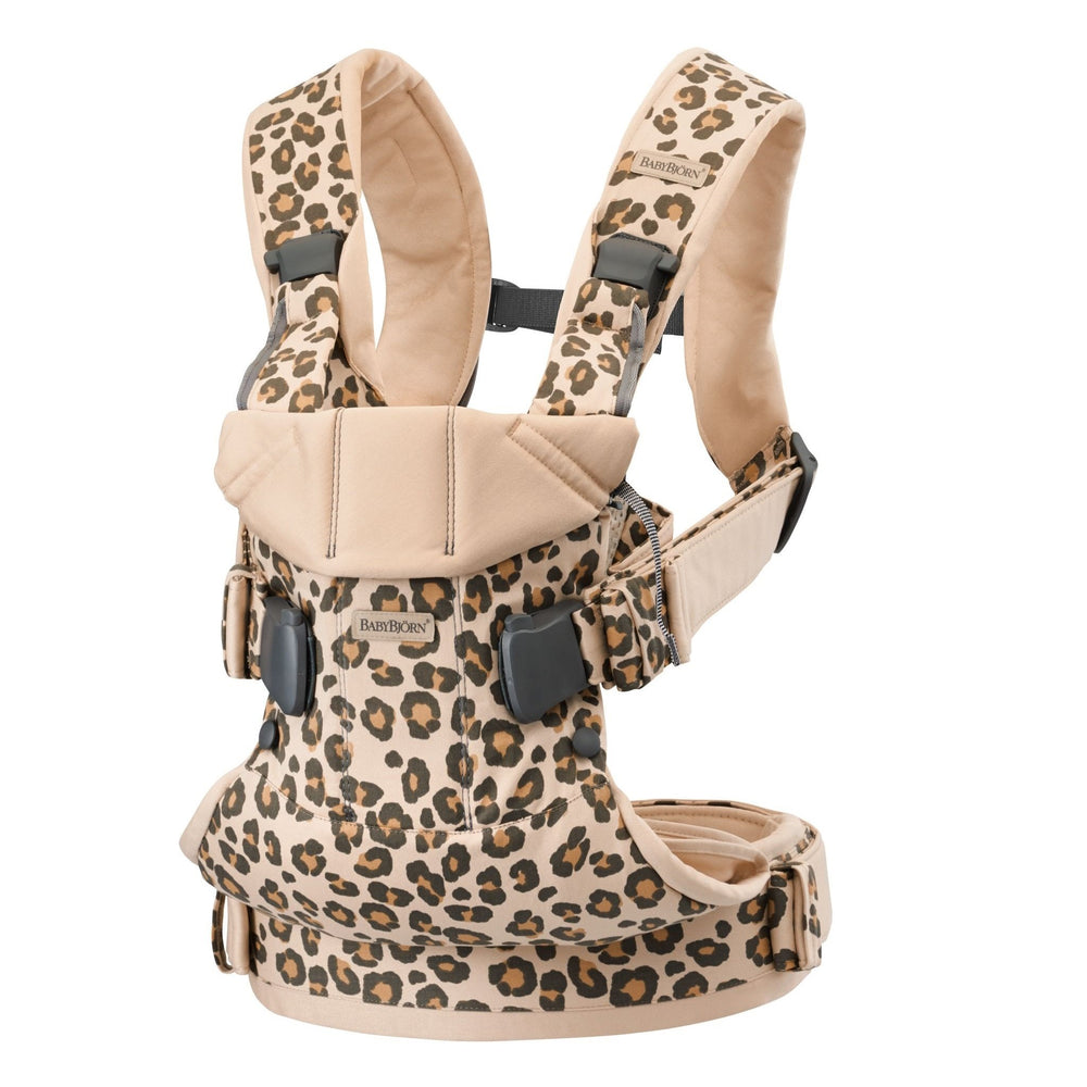 Babytrage ONE – Beige/Leopard