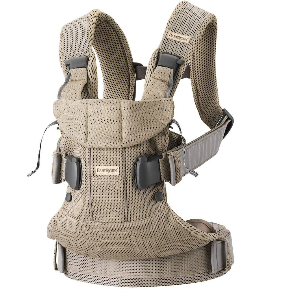 Babytrage ONE AIR 3D Mesh - Grau Beige