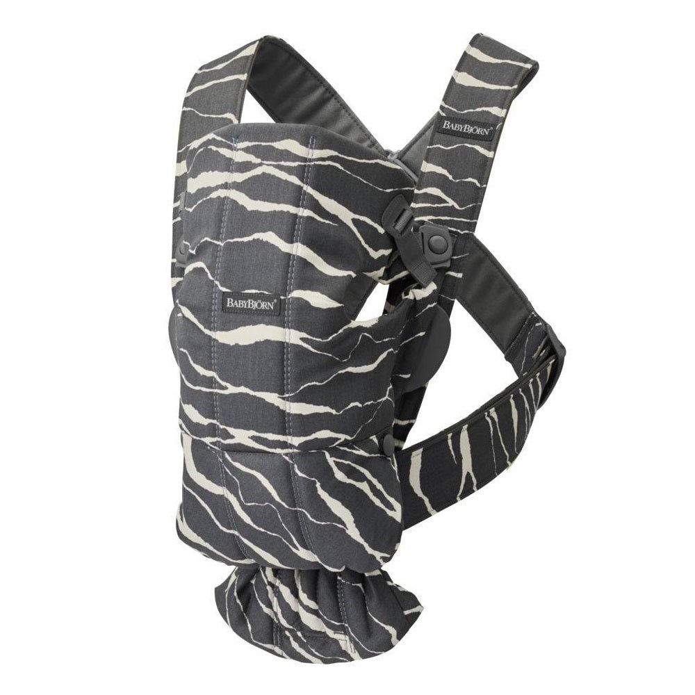 Babytrage MINI Cotton – Anthrazit/Landscape Print