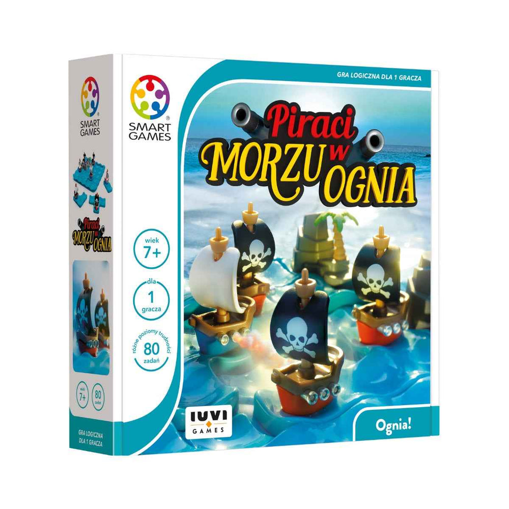 Gra logiczna Smart Games - Piraci w Morzu Ognia