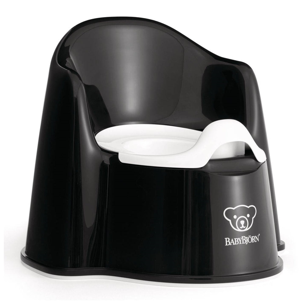 Topfstuhl – Schwarz