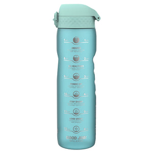 Trinkflasche 1000 ml - Motivator Blau