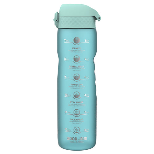 Trinkflasche 1000 ml - Motivator Blau
