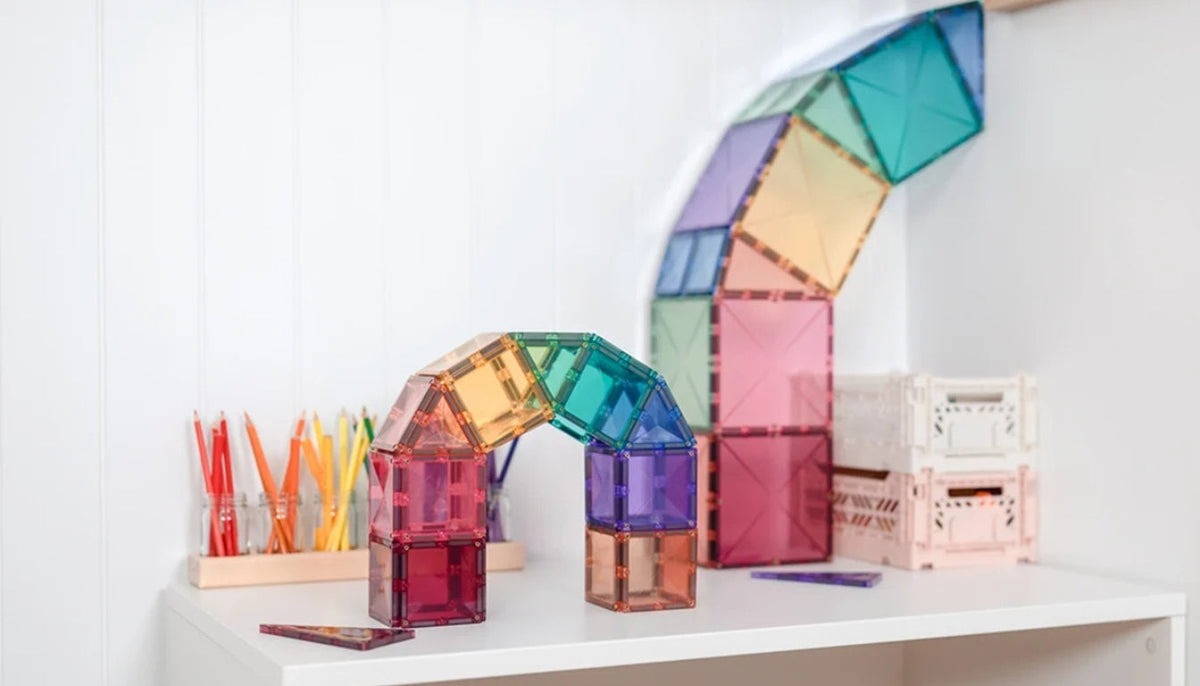 Magnetbausteine kompatibel? Connetix, Magna-Tiles, Mideer und Pixio im Überblick