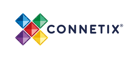Connetix magnetische Bausteine in bunten Farben mit starkem Magnetverschluss für kreatives Bauen