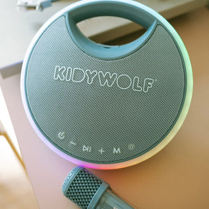 Karaoke-Set für Kinder – Kidykaraoke kabellos - blau