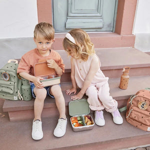 Kindergartenrucksack Mini – Happy Prints Olivgrün