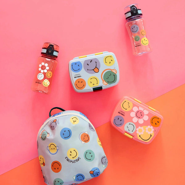 Lunchbox mit Einsatz – SmileyWorld Blue