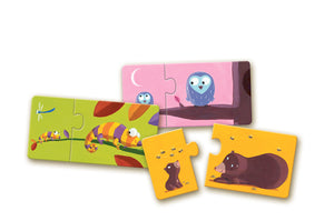 Puzzle Duo Djeco dla najmłodszych - Mamy i ich dzieci - Tublu.de