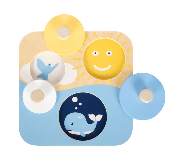 Geschenkset Baby-Box - Zuordnen und Sortieren (10-12 Monate)