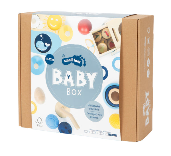 Geschenkset Baby-Box - Zuordnen und Sortieren (10-12 Monate)