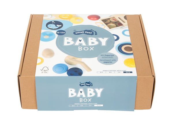 Geschenkset Baby-Box - Zuordnen und Sortieren (10-12 Monate)