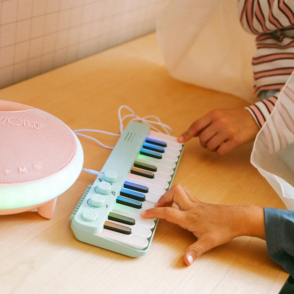 Lern-Keyboard mit Leuchttasten - Kidypiano, Grün (ab 6 Jahren)