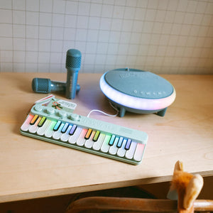 Lern-Keyboard mit Leuchttasten - Kidypiano, Grün (ab 6 Jahren)