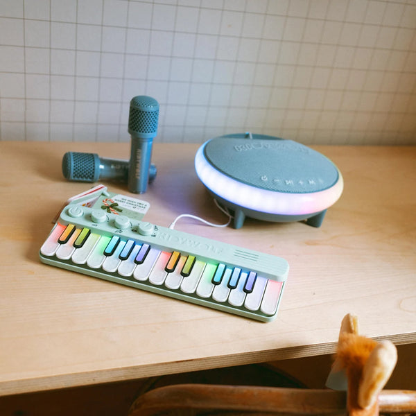 Lern-Keyboard mit Leuchttasten - Kidypiano, Grün (ab 6 Jahren)