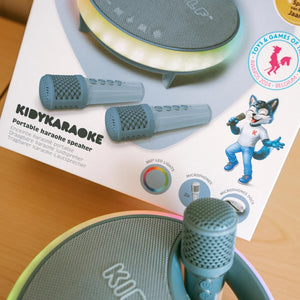 Karaoke-Set für Kinder – Kidykaraoke kabellos - blau
