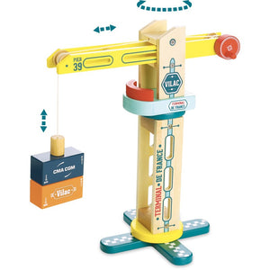 Holzkran für Kinder