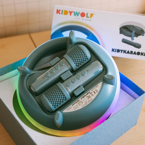 Karaoke-Set für Kinder – Kidykaraoke kabellos - blau