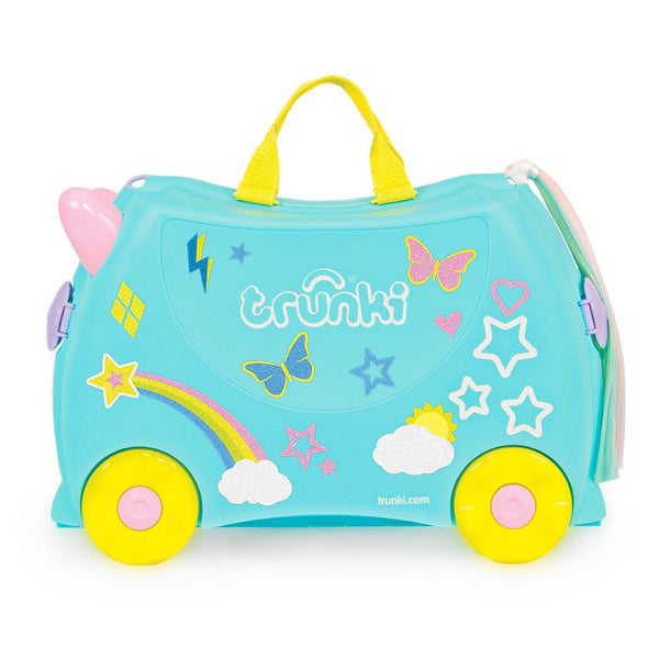 Kinderkoffer – Einhorn Una + Aufkleber