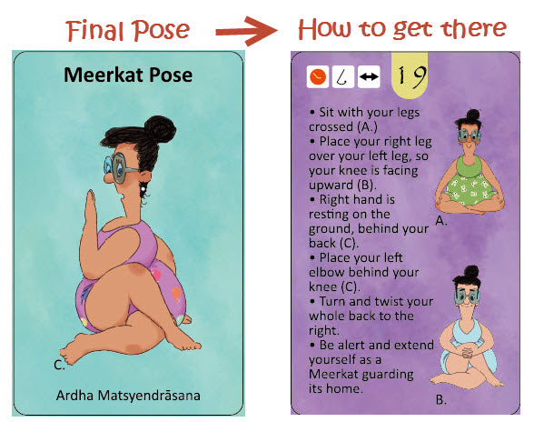 Karten Doda Yoga – Eltern und Kinder (ENG)