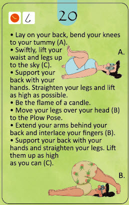 Karten Doda Yoga – Eltern und Kinder (ENG)